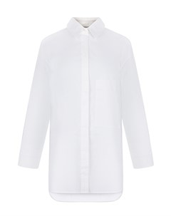 Удлиненная белая рубашка Parosh