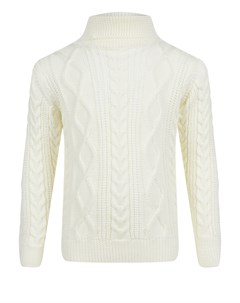 Шерстяной свитер кремового цвета Arc-en-ciel