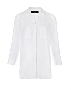 Белая рубашка Daniela с карманами Pietro brunelli