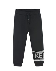 Черные спортивные брюки с логотипом Kenzo