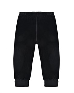 Черные спортивные брюки из вельвета Gucci