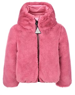 Двухсторонняя розовая куртка Moncler
