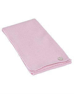 Розовый шарф из шерсти Il trenino