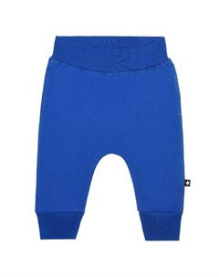 Синие спортивные брюки под памперс Molo