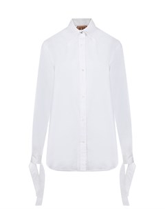 Удлиненная белая рубашка No21