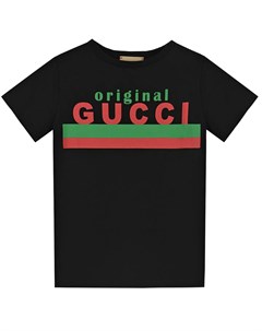 Черная футболка Gucci