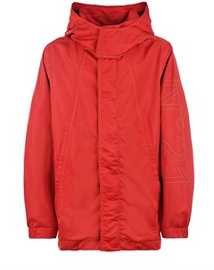 Красная куртка с вышитым логотипом No21
