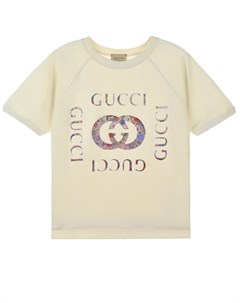 Свитшот с короткими рукавами реглан Gucci