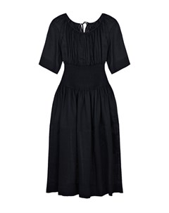 Черное приталенное платье Joseph