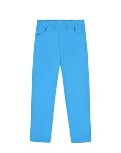 Голубые брюки из флиса Poivre blanc