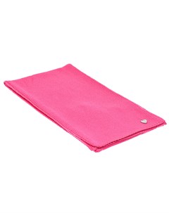 Розовый шарф из шерсти 140х19 см Il trenino