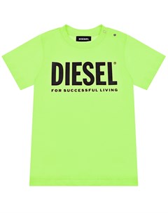 Футболка салатового цвета Diesel