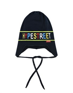 Темно синяя шапка с принтом Hype Street Il trenino