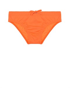 Оранжевые плавки с логотипом Diesel