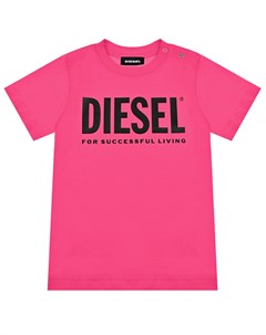 Футболка цвета фуксии Diesel