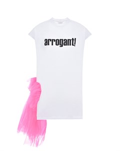 Белая футболка с принтом ARROGANT Scrambled ego