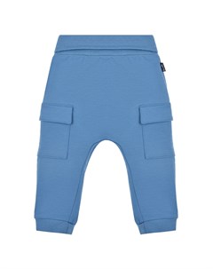Синие спротивные брюки с накладными карманами Sanetta fiftyseven