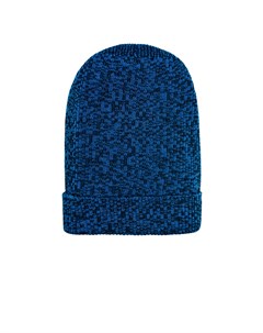 Синяя шапка с отворотом Catya