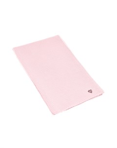 Розовый шарф из шерсти 140х19 см Il trenino