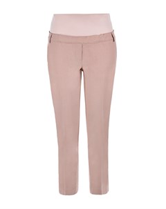 Розовые брюки капри для беременных Pietro brunelli
