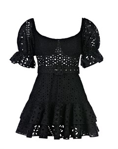 Черное кружевное платье Charo ruiz