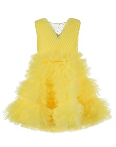 Желтое платье с пышной юбкой Sasha kim