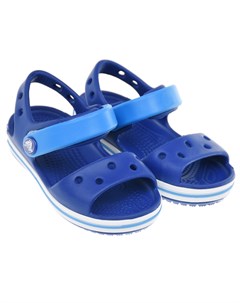 Синие сандалии на липучке Crocs