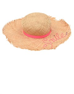 Соломенная шляпа с надписью Smile Il trenino