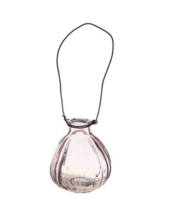 Ваза стеклянная Mini Vase розовая 8 5х11 см Hakbijl glass