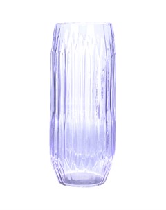 Ваза стеклянная фиолетовая 11 7х29 см Kaemingk обиход