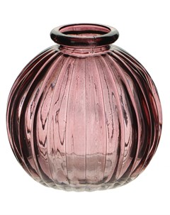 Ваза стеклянная Mini Vase розовая 8 5х8 см Hakbijl glass