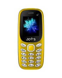 Мобильный телефон S7 жёлтый Joys
