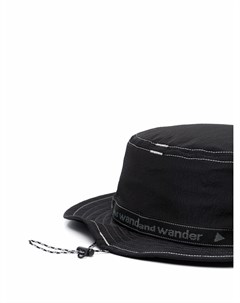 Шляпа федора с логотипом And wander
