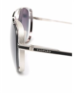 Солнцезащитные очки авиаторы с градиентными линзами Chopard eyewear