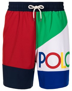 Плавки шорты в стиле колор блок с логотипом Polo ralph lauren