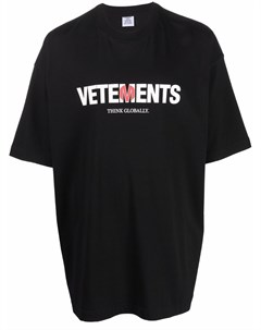 Футболка с логотипом Vetements