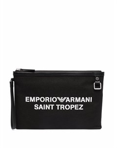 Клатч Saint Tropez с логотипом Emporio armani