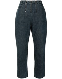 Прямые джинсы 2000 х годов с завышенной талией Chanel pre-owned
