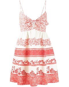 Платье мини с цветочным принтом Alice+olivia