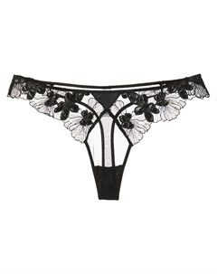 Кружевные трусы стринги Violet Fleur du mal