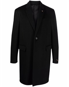 Однобортное пальто Versace