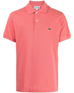 Рубашка поло с аппликацией логотипом Lacoste