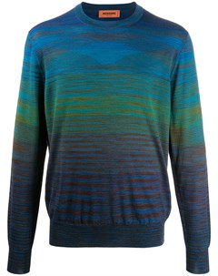 Полосатый пуловер с круглым вырезом Missoni