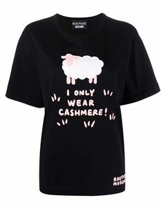 Футболка I Only Wear Cashmere Boutique moschino