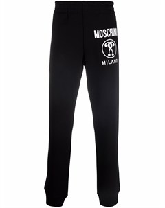 Спортивные брюки с логотипом Moschino