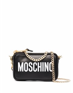 Мини сумка на плечо с логотипом Moschino