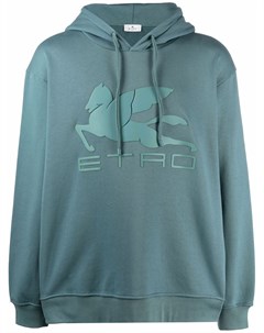 Худи с вышитым логотипом Etro