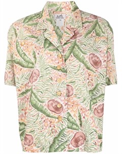Рубашка 1980 х годов с принтом Hermès