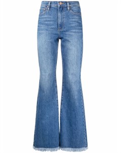Расклешенные джинсы с завышенной талией Alice+olivia
