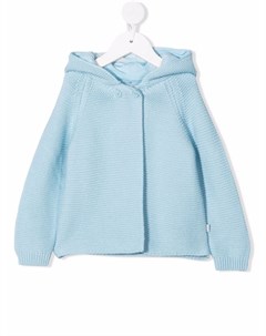 Кардиган фактурной вязки с капюшоном Stella mccartney kids